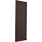 Ekena Millwork True Fit PVC Single Panel Herringbone Modern Style Fixed Mount Shutters, Raisin Brown, 12W x 36H, PR TFP001HB12X036TB - alternate 3